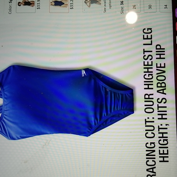 NWT SPEEDO PROIT SUPER PRO SOLD NAVY 10/36 - Picture 4 of 8